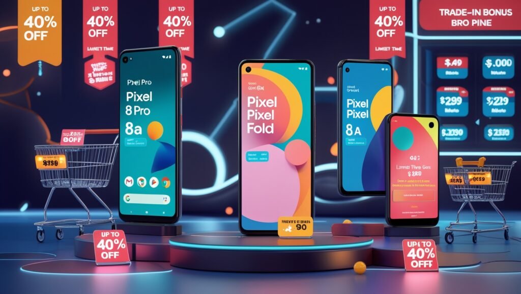 Google Pixel phones on sale in 2025