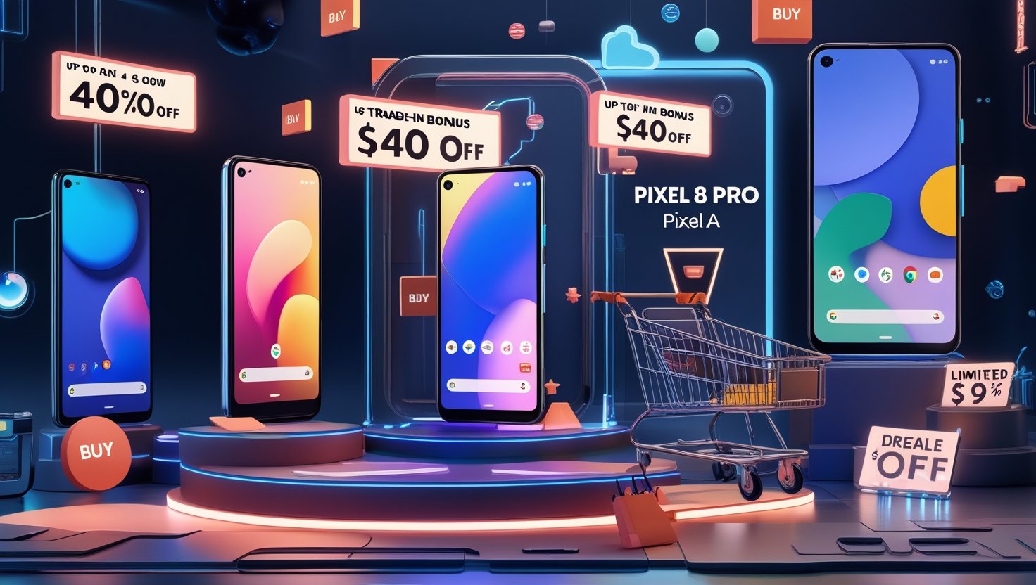 Google Pixel phones on sale in 2025